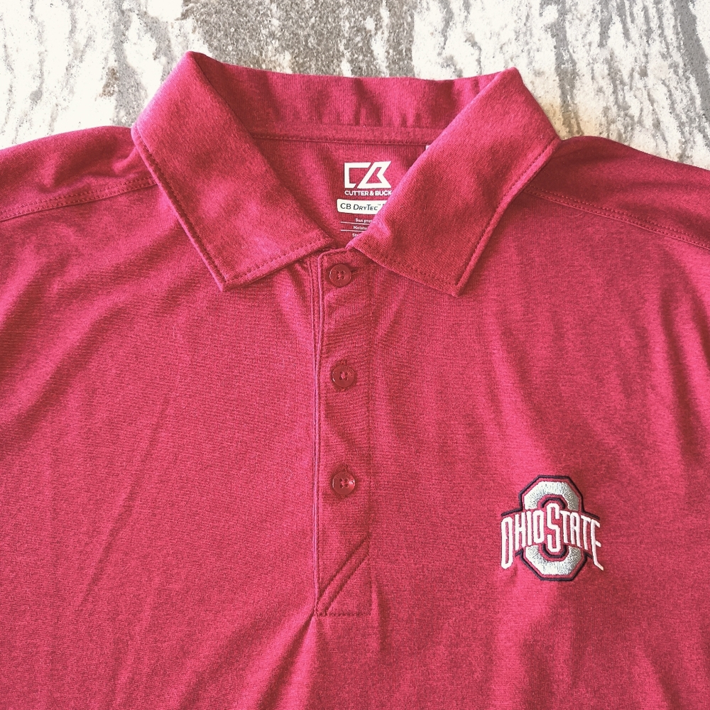 Cutter & Buck Men's Ohio State Performance Polo Size Medium
